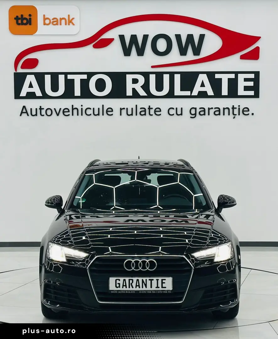 AUDI A4 2018 2.0D  E6 Garantie 12 Luni Rate Avans 0 Doar Cu