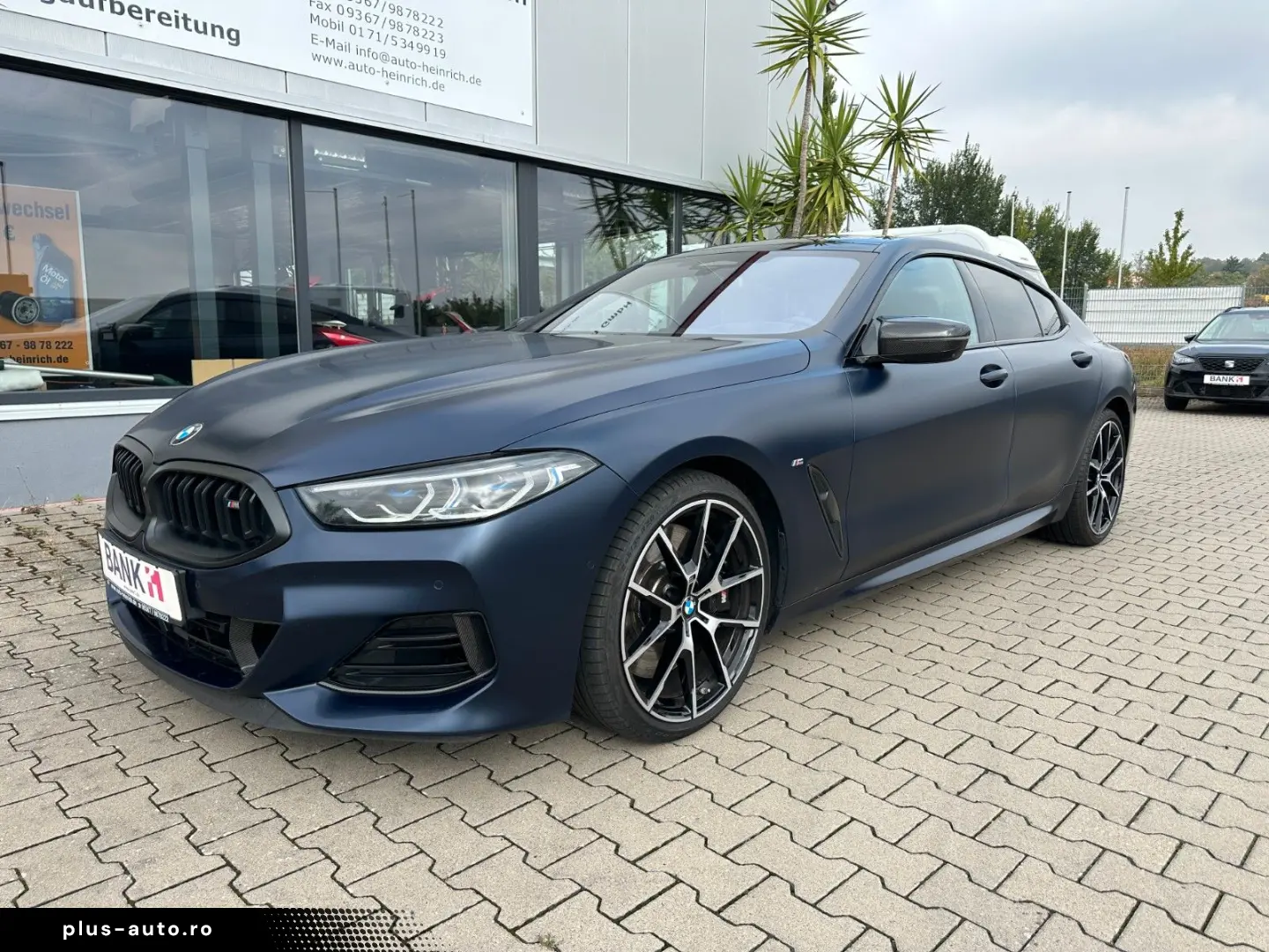 BMW M850i Gran Coupe xDrive matt Dravitgrau