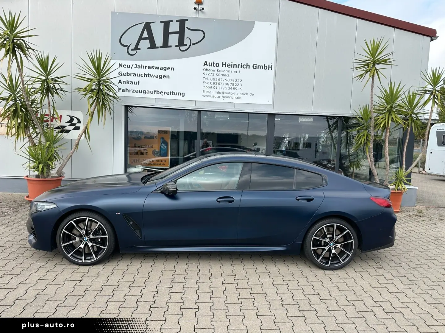 BMW M850i Gran Coupe xDrive matt Dravitgrau