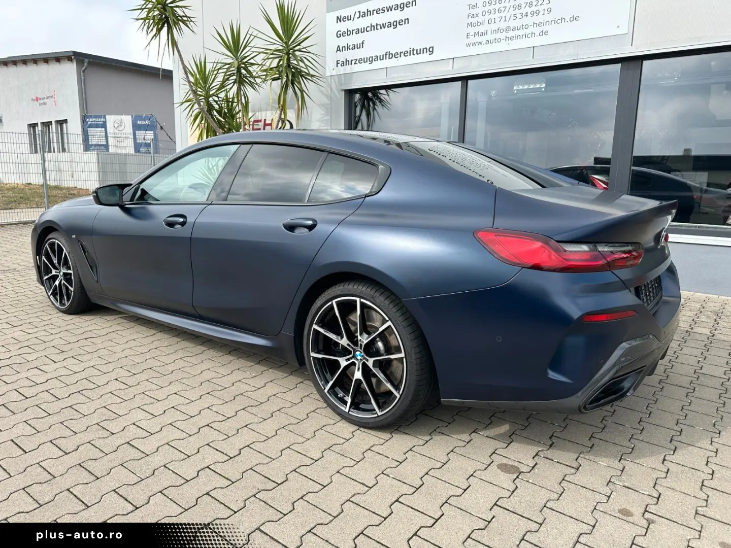 BMW M850i Gran Coupe xDrive matt Dravitgrau