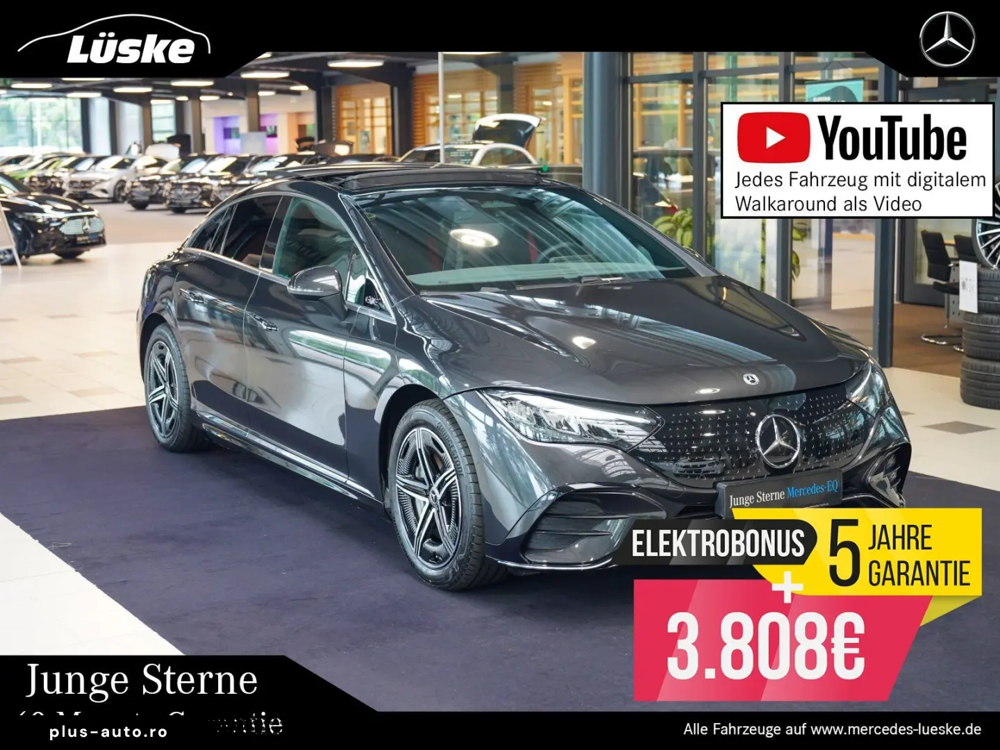 MERCEDES-BENZ EQE 300 AMG Line Panorama rote Gurte K&hellip;