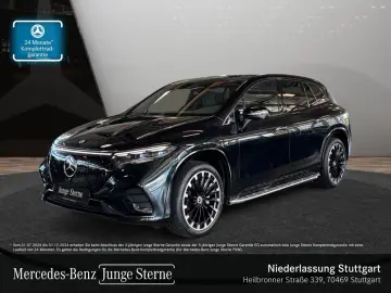 MERCEDES-BENZ EQS 500 4M SUV AMG PREM.  22  AHK CARBON NIGHT