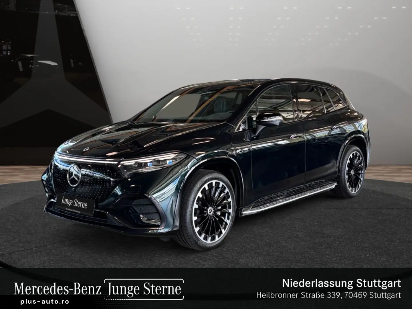 MERCEDES-BENZ EQS 500 4M SUV AMG PREM.  22  AHK CARBON NIGHT