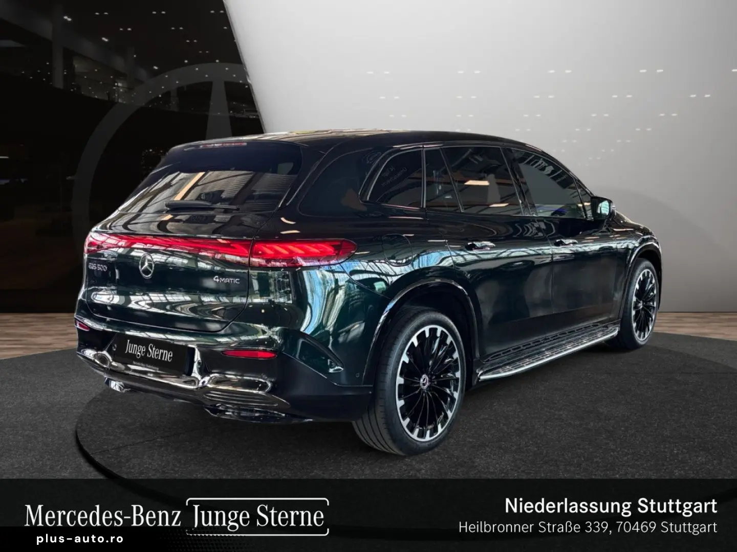 MERCEDES-BENZ EQS 500 4M SUV AMG PREM.  22  AHK CARBON NIGHT