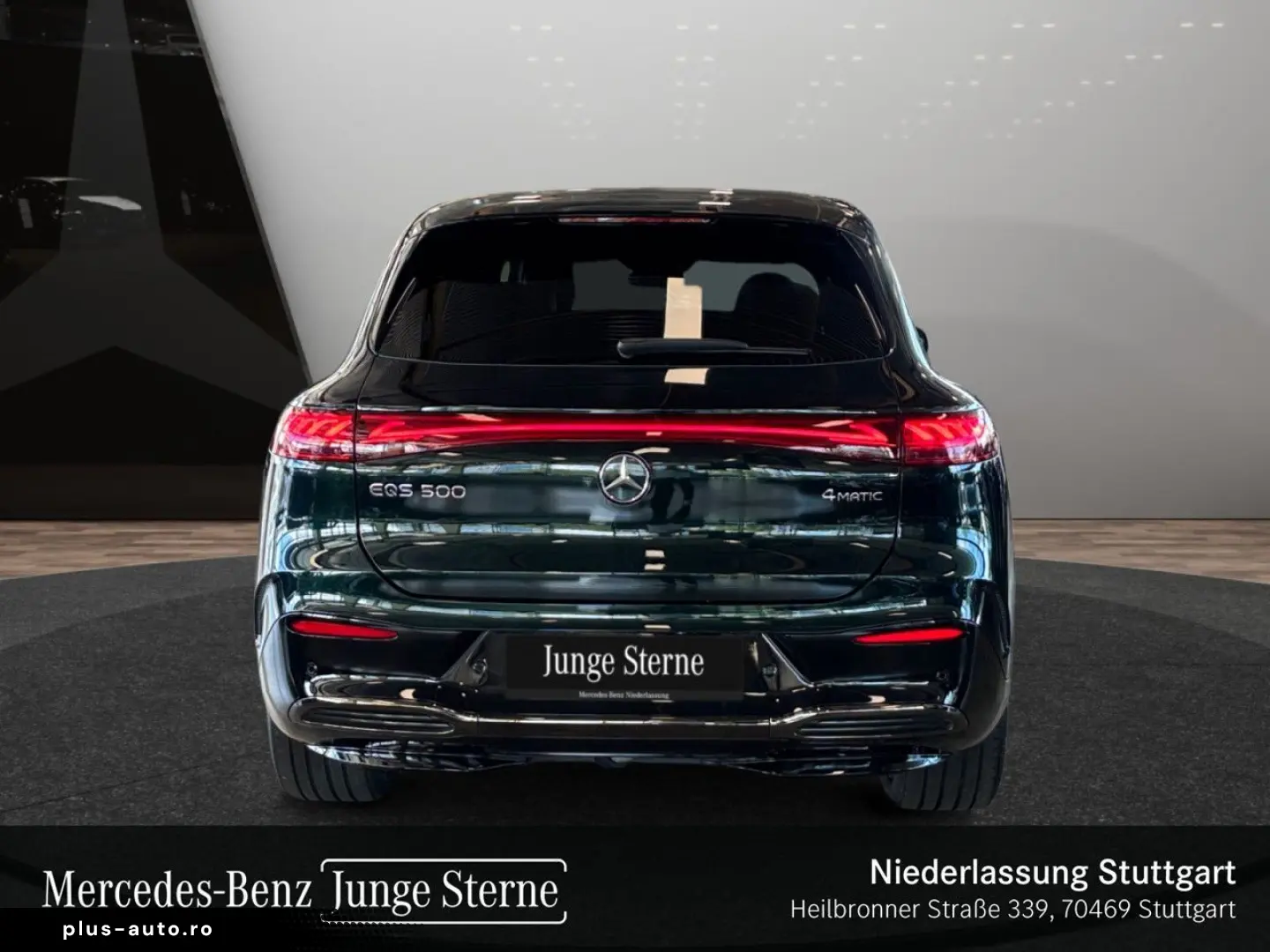 MERCEDES-BENZ EQS 500 4M SUV AMG PREM.  22  AHK CARBON NIGHT