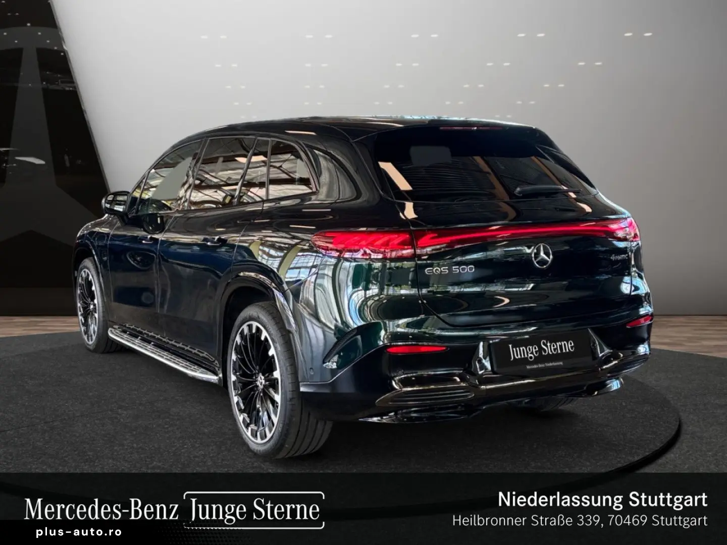 MERCEDES-BENZ EQS 500 4M SUV AMG PREM.  22  AHK CARBON NIGHT