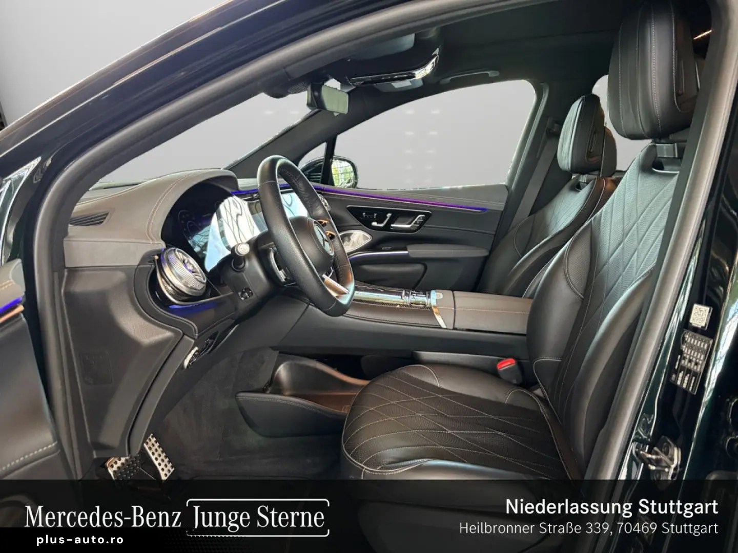 MERCEDES-BENZ EQS 500 4M SUV AMG PREM.  22  AHK CARBON NIGHT
