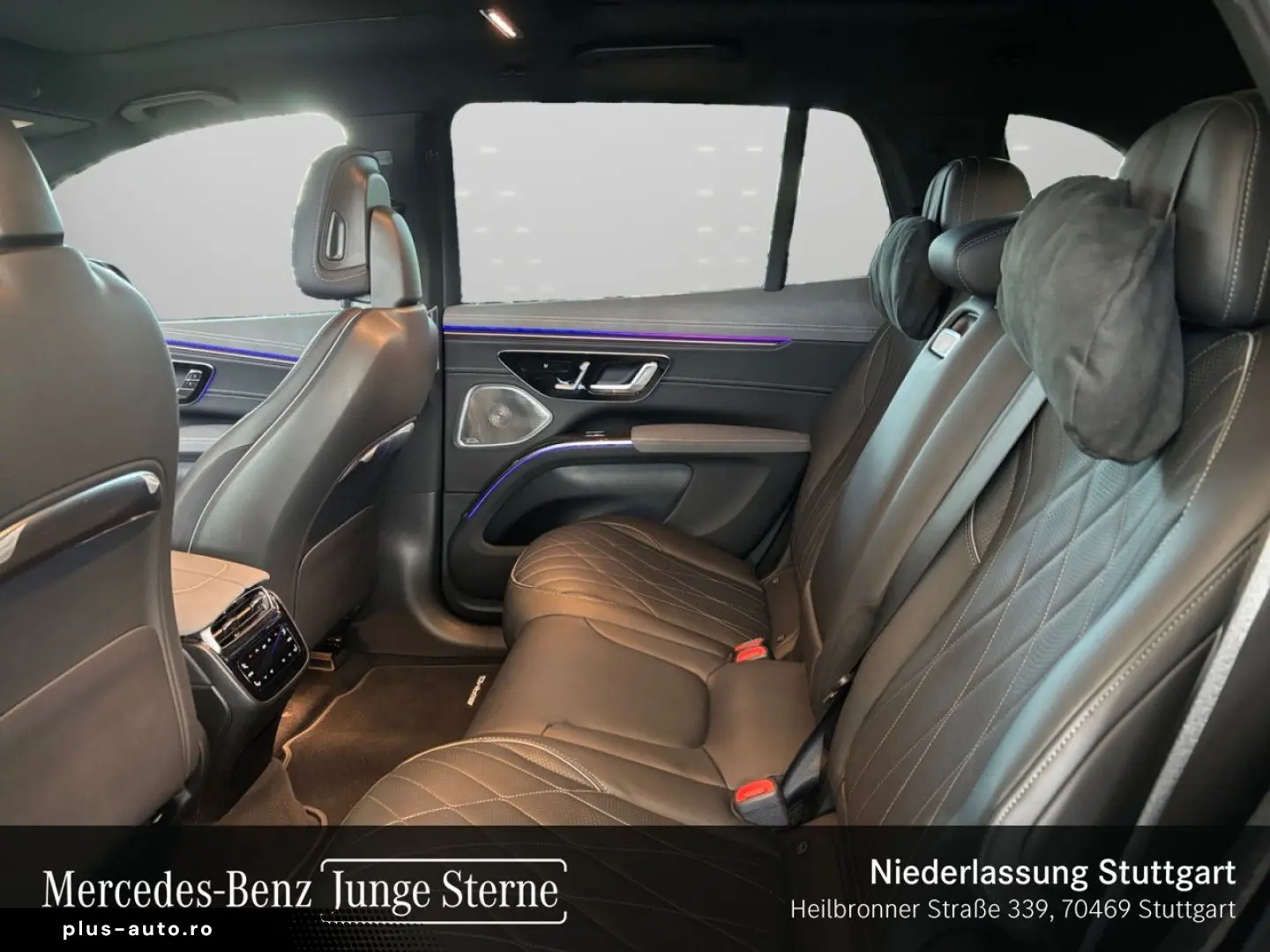 MERCEDES-BENZ EQS 500 4M SUV AMG PREM.  22  AHK CARBON NIGHT