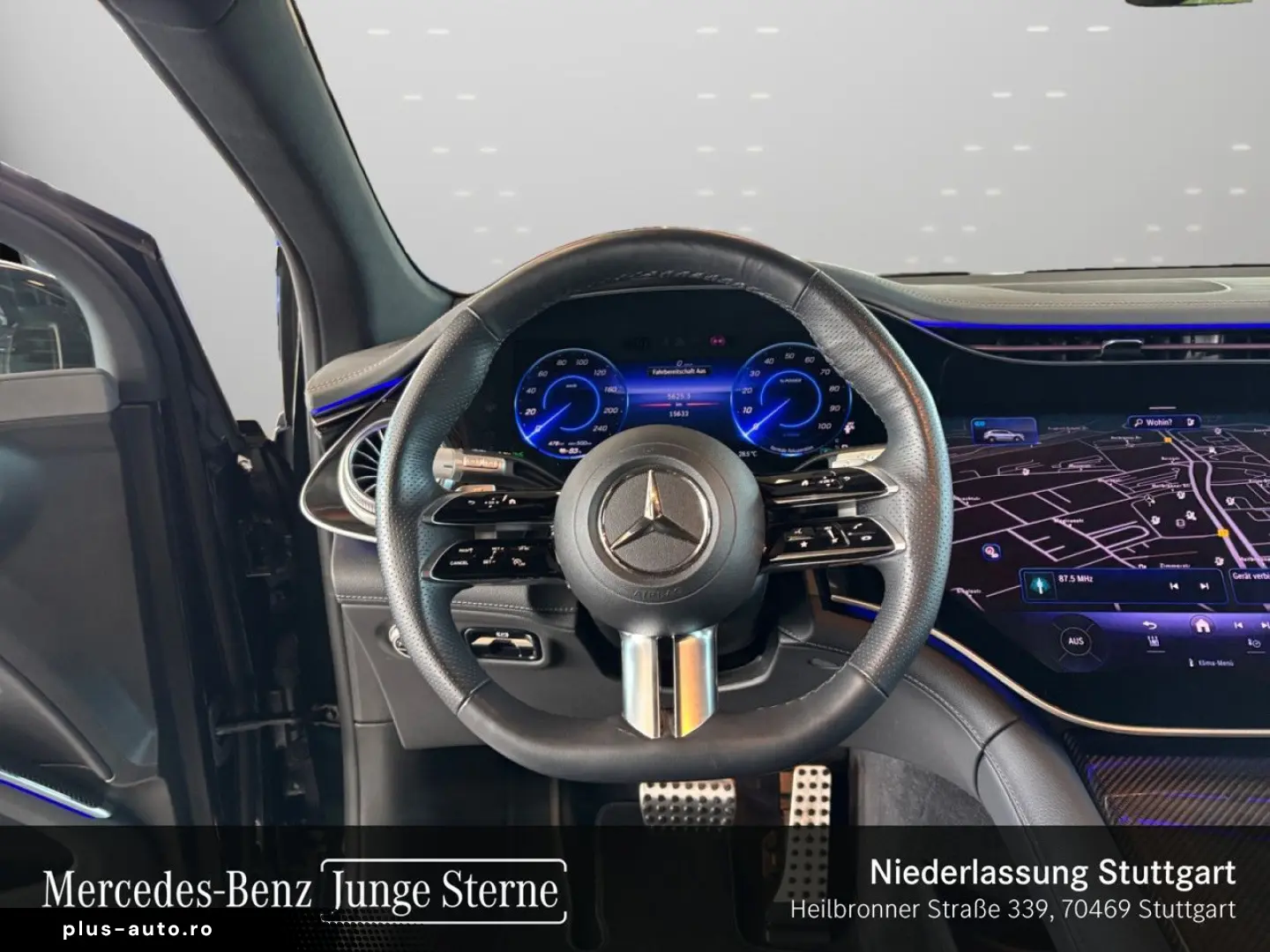 MERCEDES-BENZ EQS 500 4M SUV AMG PREM.  22  AHK CARBON NIGHT