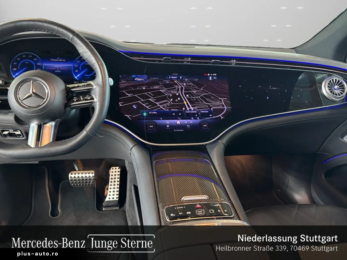 MERCEDES-BENZ EQS 500 4M SUV AMG PREM.  22  AHK CARBON NIGHT