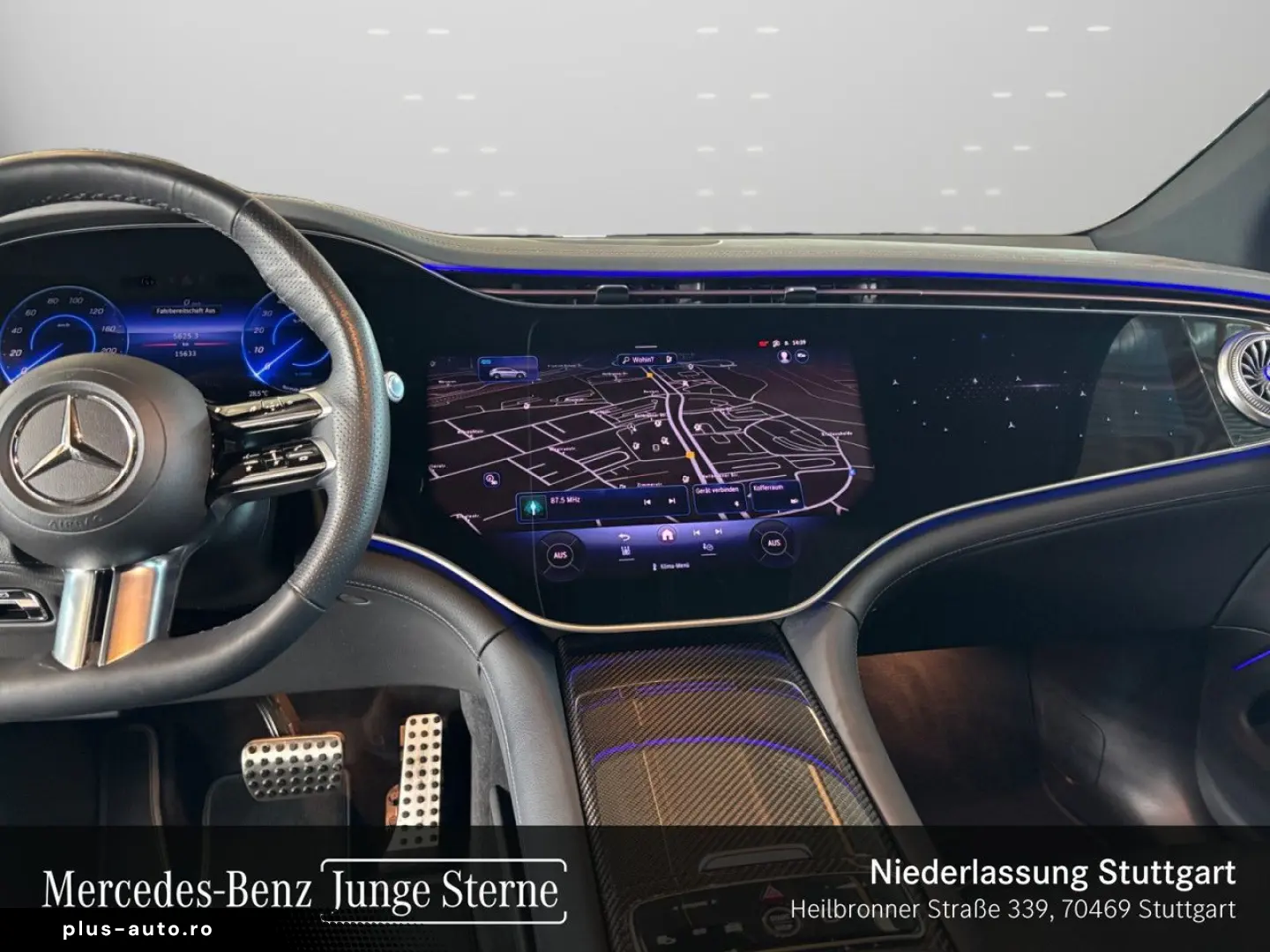 MERCEDES-BENZ EQS 500 4M SUV AMG PREM.  22  AHK CARBON NIGHT