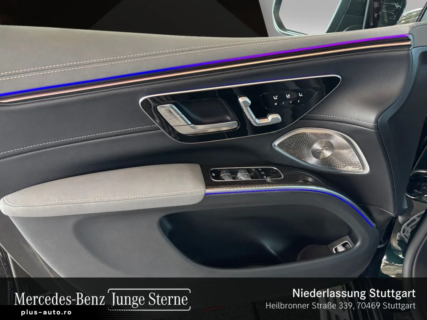 MERCEDES-BENZ EQS 500 4M SUV AMG PREM.  22  AHK CARBON NIGHT