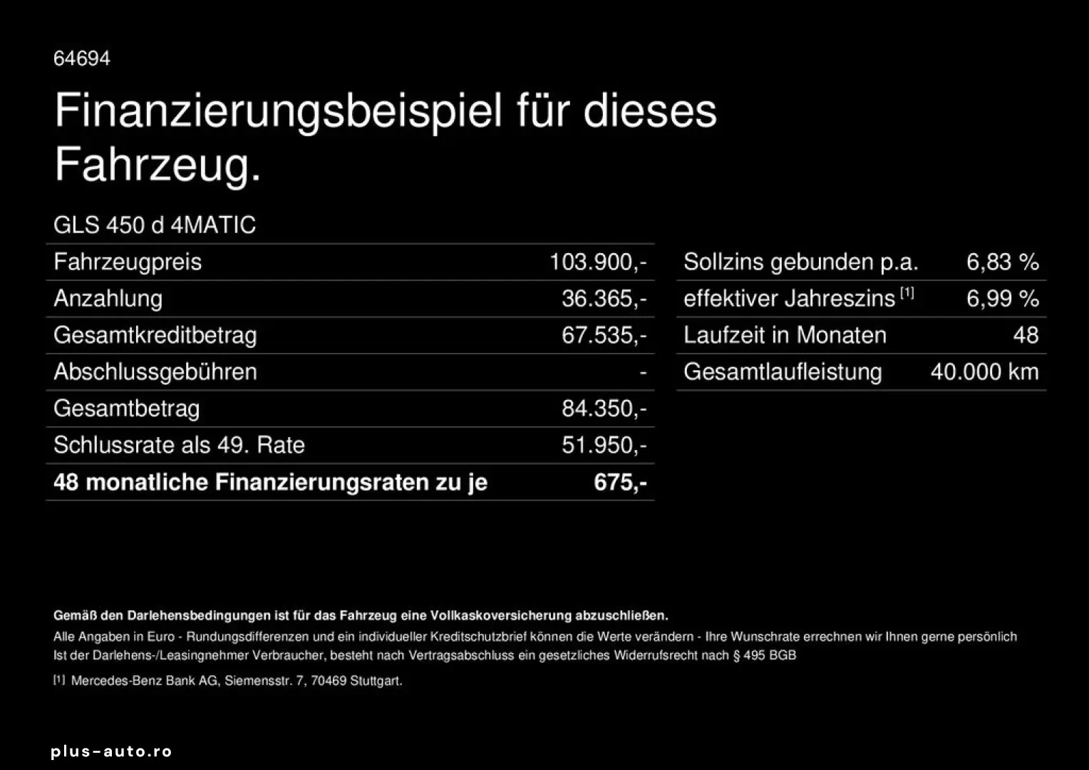 MERCEDES-BENZ GLS 450 d 4M AMG Premium  23  Standhzg&hellip;