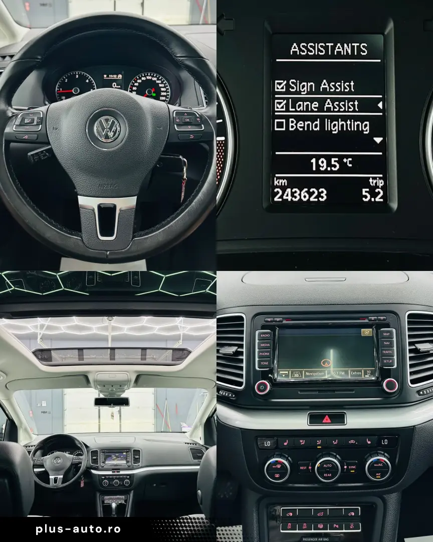 VOLKSWAGEN SHARAN 2014 2.0D E5 Garantie 12 Luni Rate Avans 0