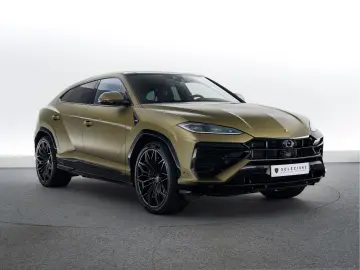LAMBORGHINI Urus SE   Black painted roof   Verde Gea Lucido