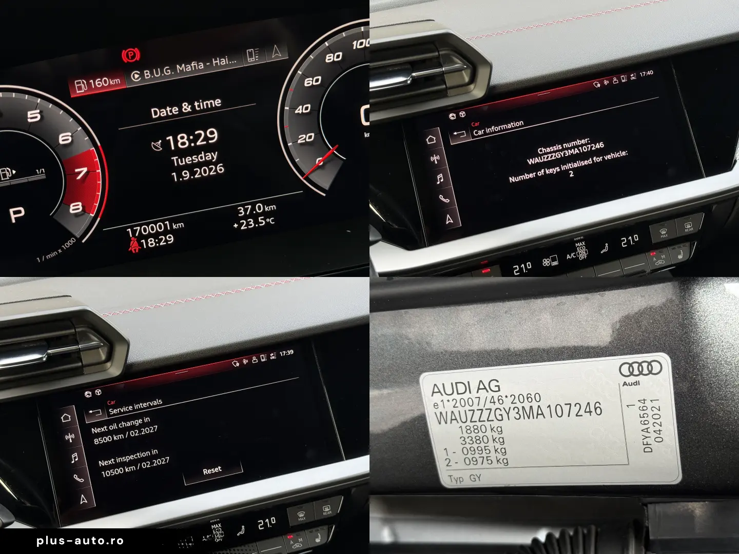 AUDI A3 BERLINA 1.5 - 35 TFSI MHEV - S-TRONIC - 2021