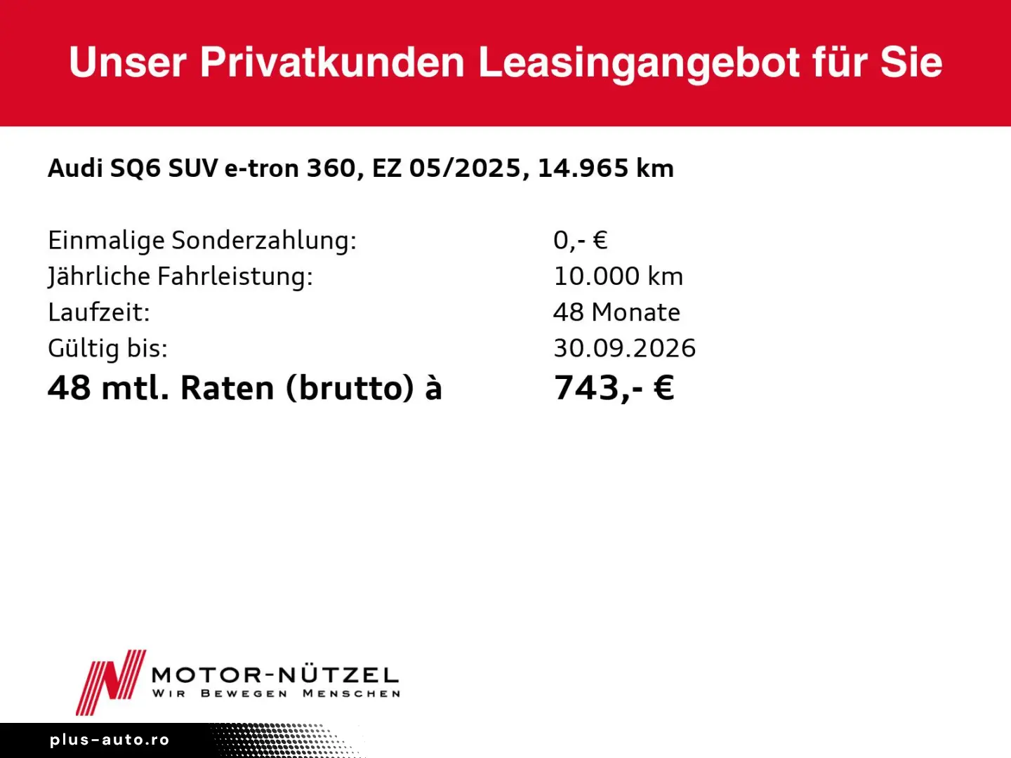 AUDI SQ6 e-tron QU MATRIX HuD B&O ACC AIR PANO 360