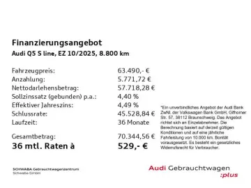 AUDI Q5 TFSI quattro S line  NAV AHK 360 MATRIX LANE
