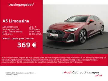 AUDI A5 Limousine TFSI 2x S line  NAV AHK KAM LED