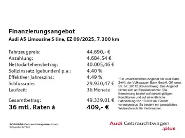 AUDI A5 Limousine TFSI 2x S line  NAV AHK KAM LED