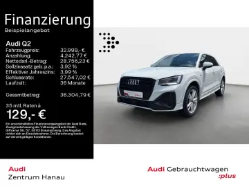 AUDI Q2 40 TFSI quattro S-LINE LED AHK LEDER NAVI-PLU