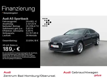 AUDI A5 Sportback Advanced 35 TFSI Navi LED Alu AHK E
