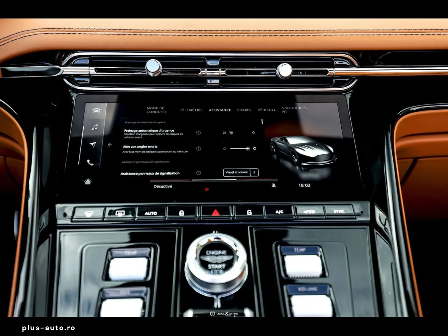 ASTON MARTIN DB12 VOLANTE SPIRIT SILVER PPF BLACK PA&hellip;
