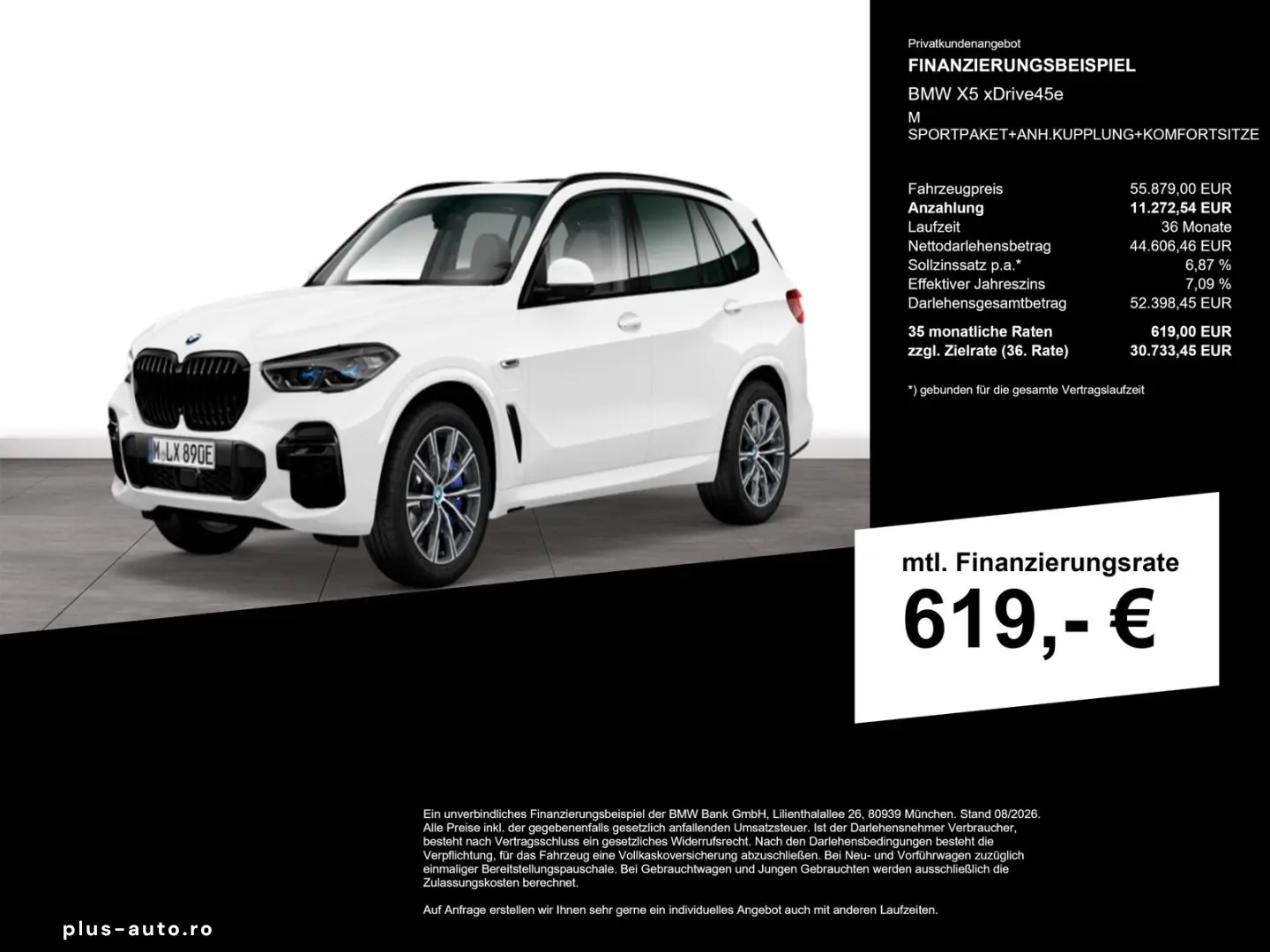 BMW X5 xDrive45e M SPORTPAKET ANH.KUPPLUNG KOMFORTSI