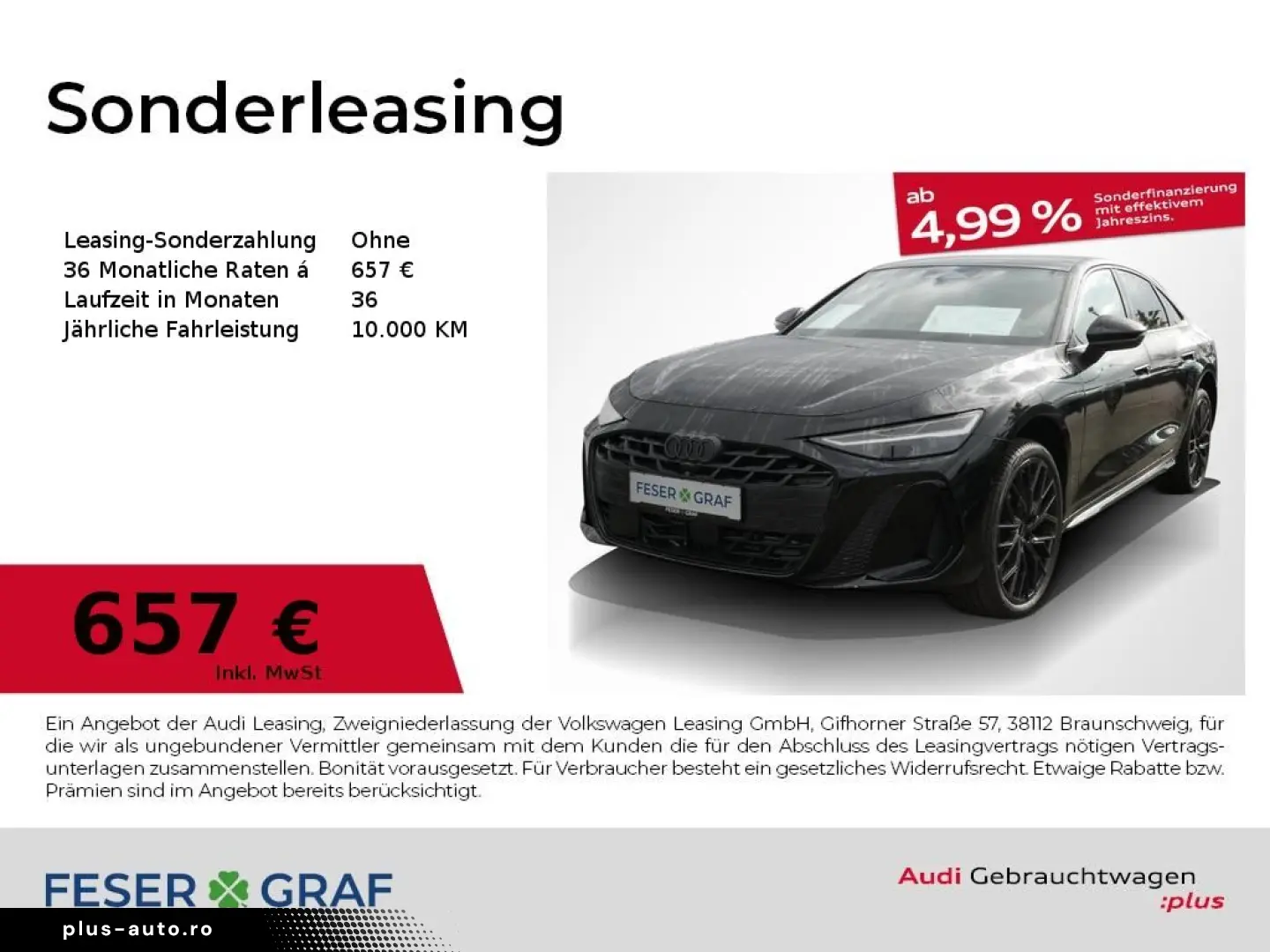 AUDI A6 Limousine e-hybrid S line Tech Pro AIR Pano