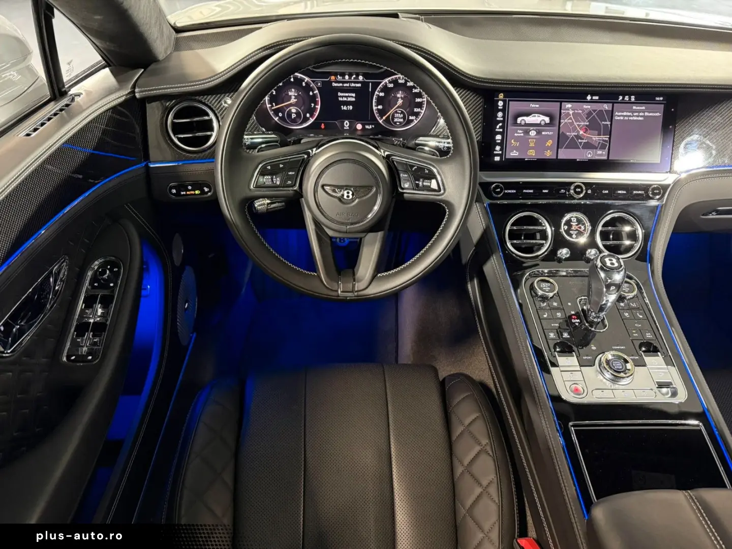BENTLEY Continental GT V8 Mulliner Blackline Carbon Pano