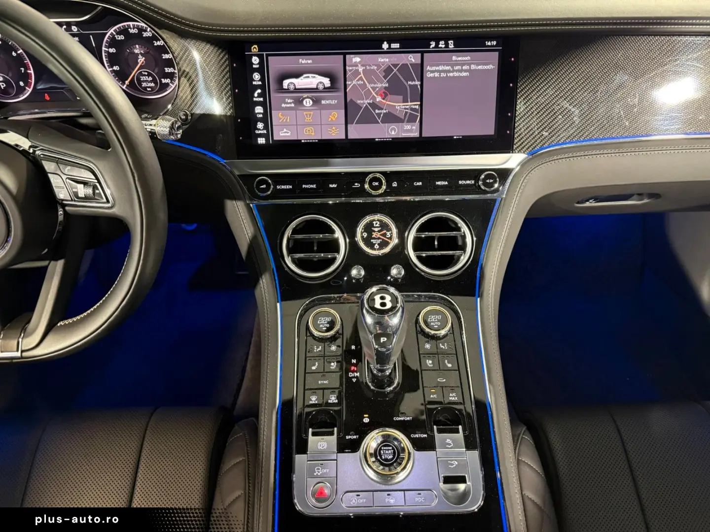 BENTLEY Continental GT V8 Mulliner Blackline Carbon Pano