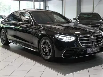 MERCEDES-BENZ S450d 4M LANG AMG   PANO HUD DRIVE PILOT 3xTV