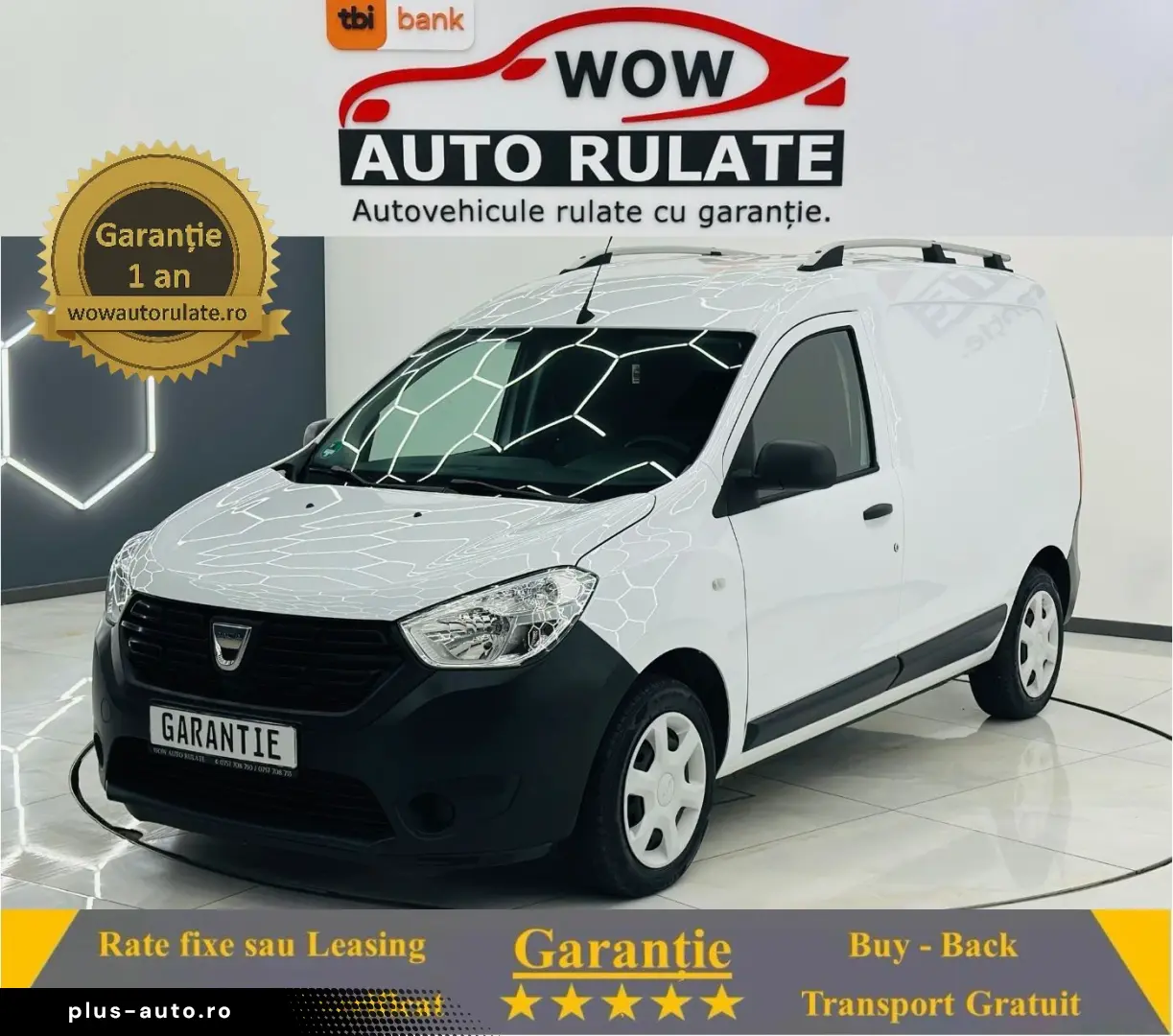 DACIA DOKKER 2021 1.5D E6 Garantie 12 Luni Rate Avans 0 Doar