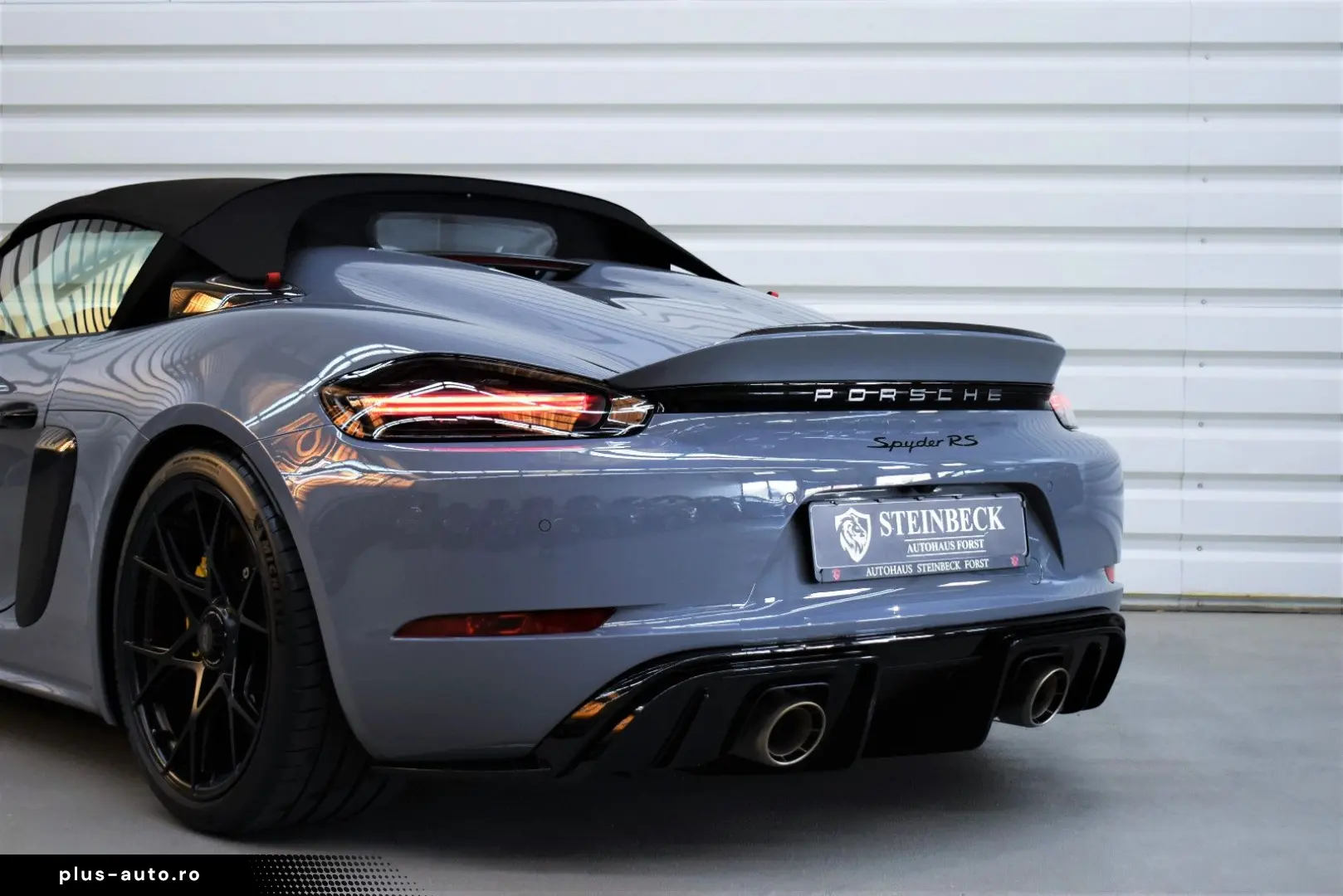 PORSCHE 718 Boxster Spyder RS Weissach Ceramic BOSE