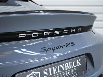 PORSCHE 718 Boxster Spyder RS Weissach Ceramic BOSE