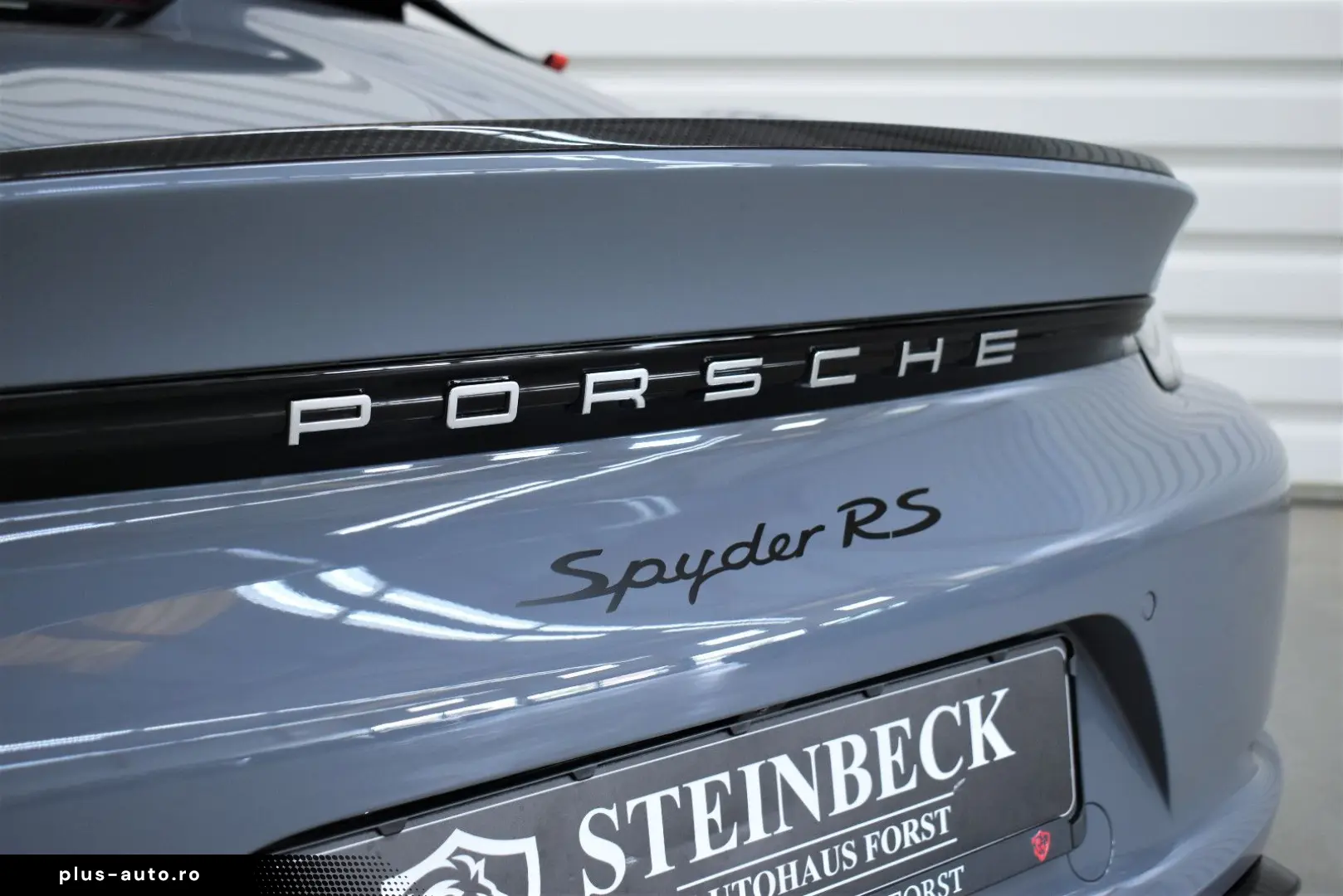 PORSCHE 718 Boxster Spyder RS Weissach Ceramic BOSE