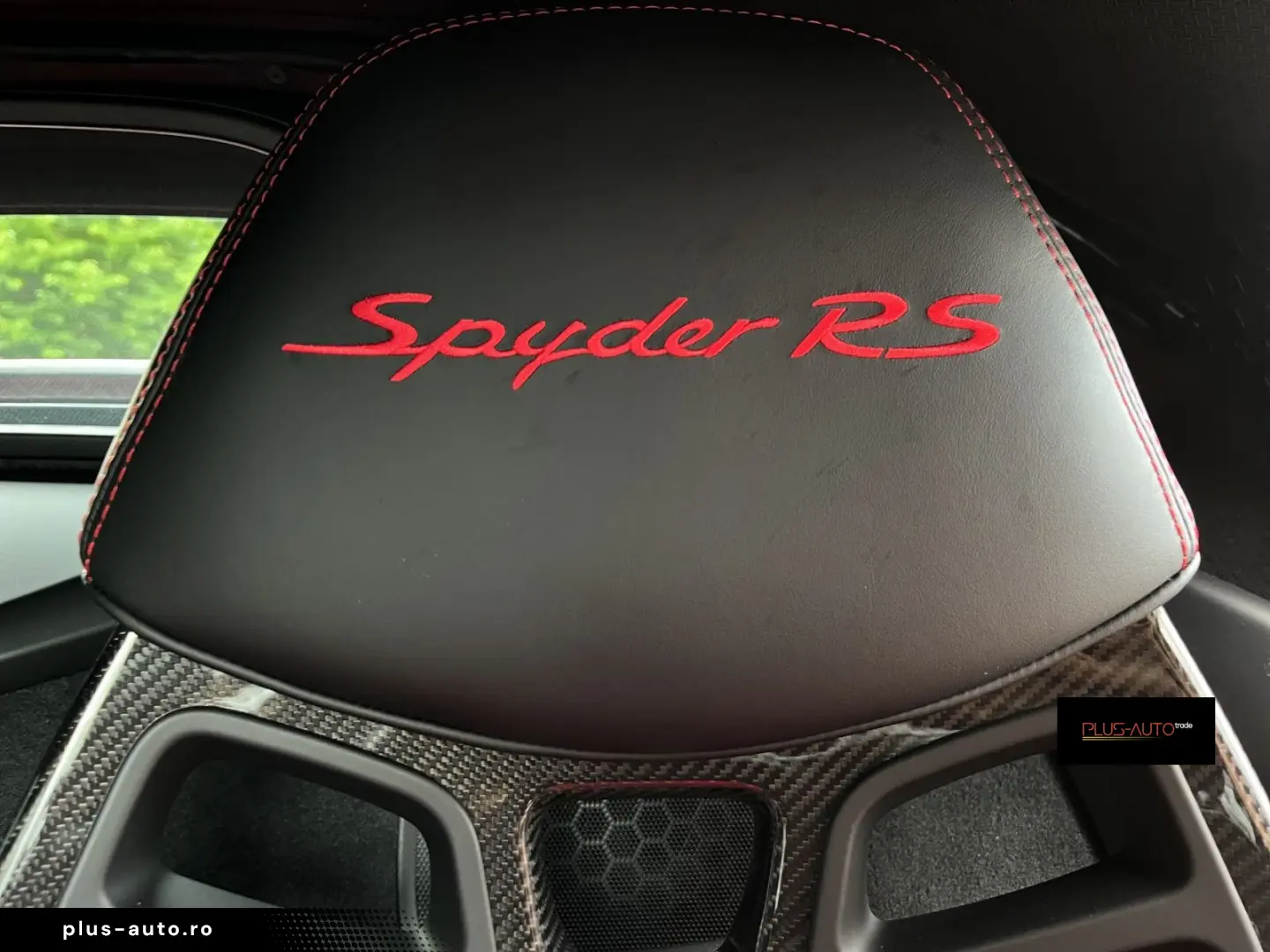 PORSCHE 718 Spyder RS Lift Bose CarPlay