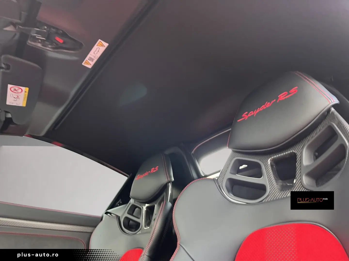 PORSCHE 718 Spyder RS Lift Bose CarPlay
