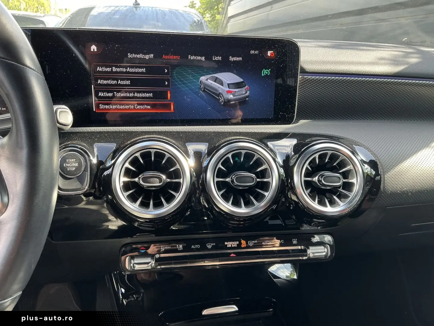 MERCEDES-BENZ A 250 e Advanced Teil-Leder R.Cam Navi LED SHZ