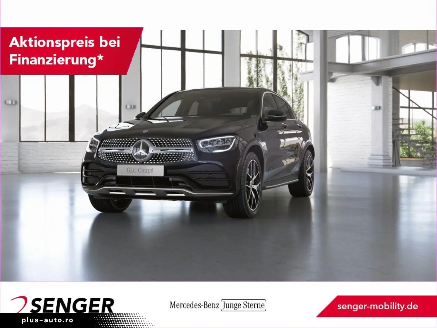 MERCEDES-BENZ GLC 300 d 4M Coupé AMG Burmester Distronic AHK