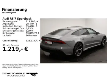 AUDI RS 7 Sportback 4.0 TFSI quattro tiptronic perfor