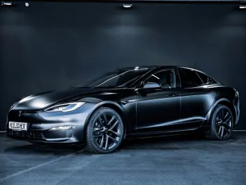 TESLA Model S PLAID - Yoke - Satin Black Matt - 1020PS