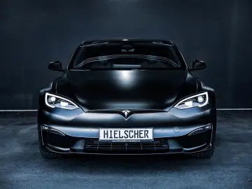 TESLA Model S PLAID - Yoke - Satin Black Matt - 1020PS
