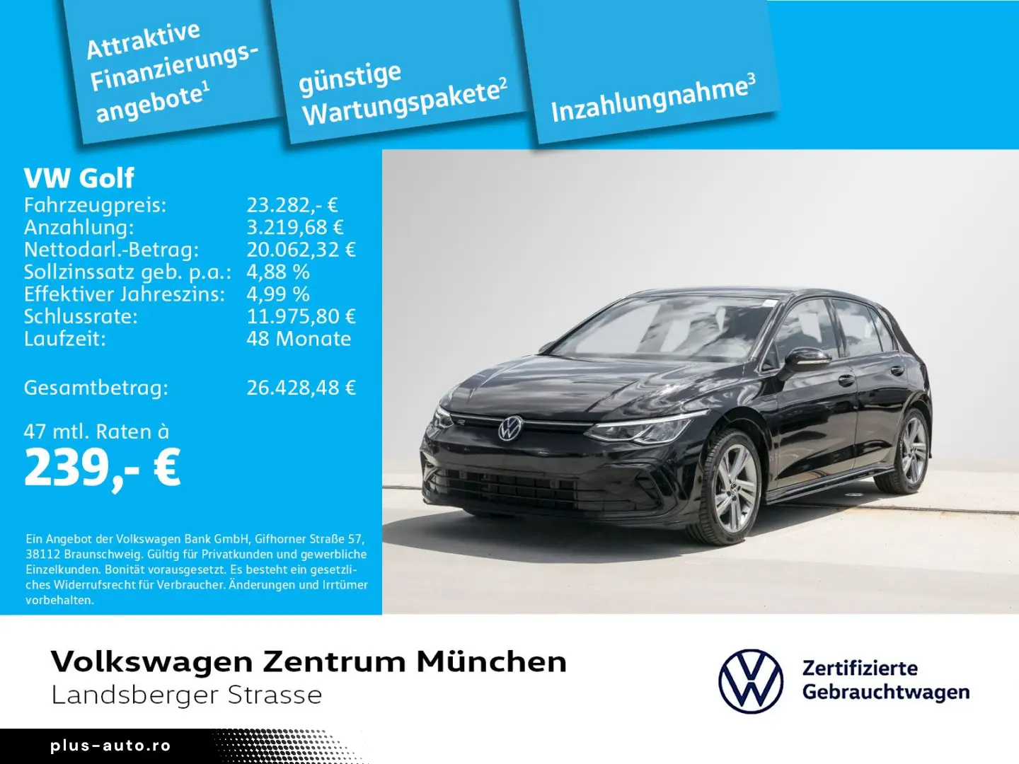 VW Golf VIII R-Line 1.5 eTSI ACC LED Navi ParkPilot