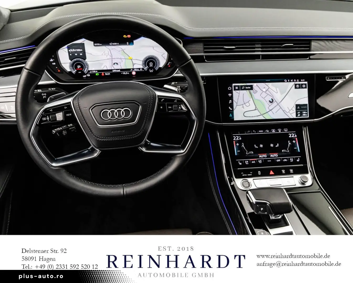 AUDI A8 60TFSie S LINE BLACK DIGI-MTRX ACC HuD PANO