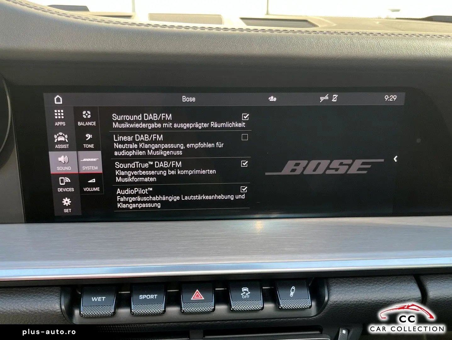 PORSCHE 992 Carrera 4S  PDLS  18Wege 360  ACC BOSE® SSD