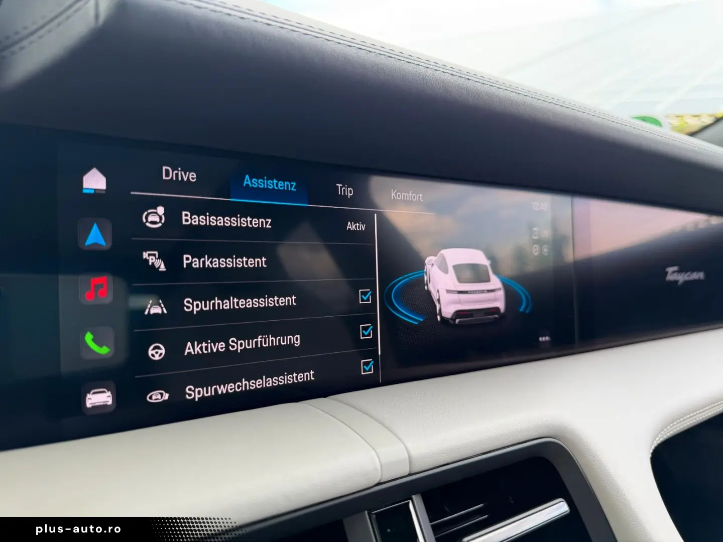 PORSCHE Taycan Turbo APPROVED. BUR NACHTS. MASSAGE HUD