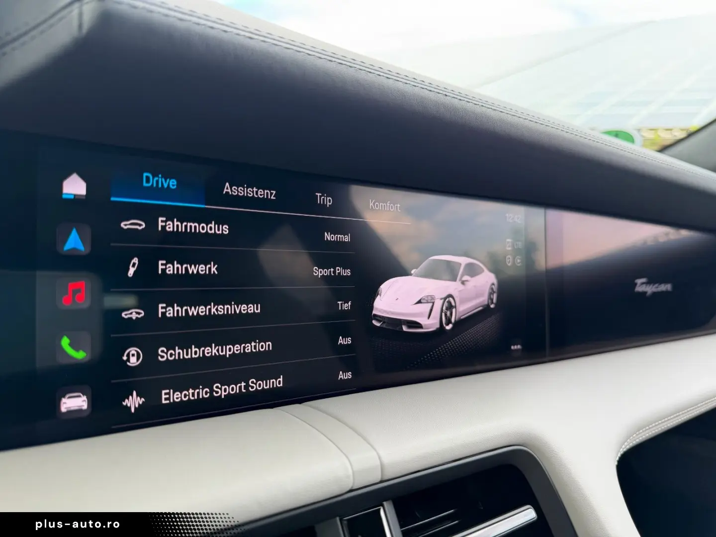 PORSCHE Taycan Turbo APPROVED. BUR NACHTS. MASSAGE HUD