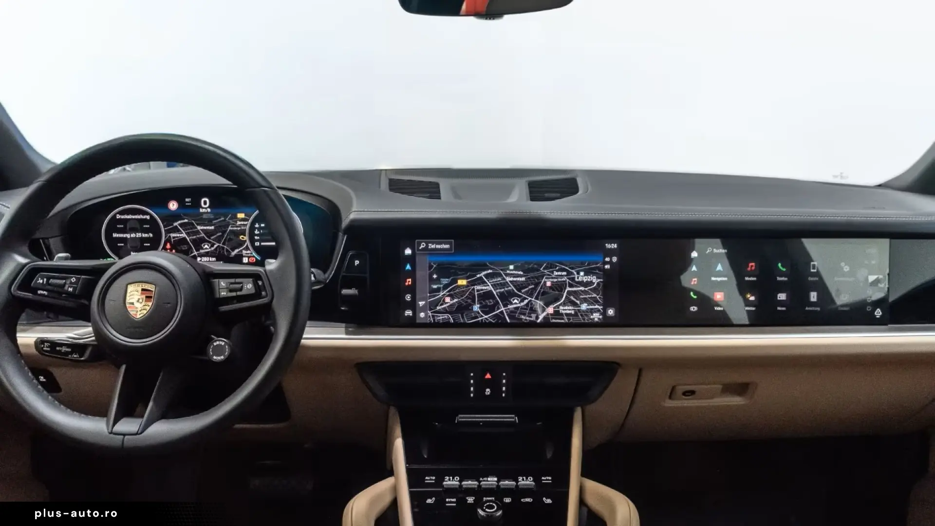 Porsche Cayenne 2x Display HUD 4 Zone Clima