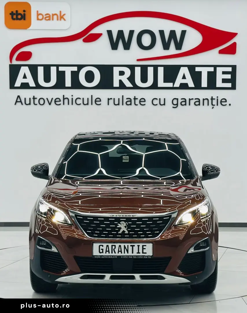 PEUGEOT 3008 2017 2.0D E6 Garantie 12 Luni Rate Avans 0 Doar